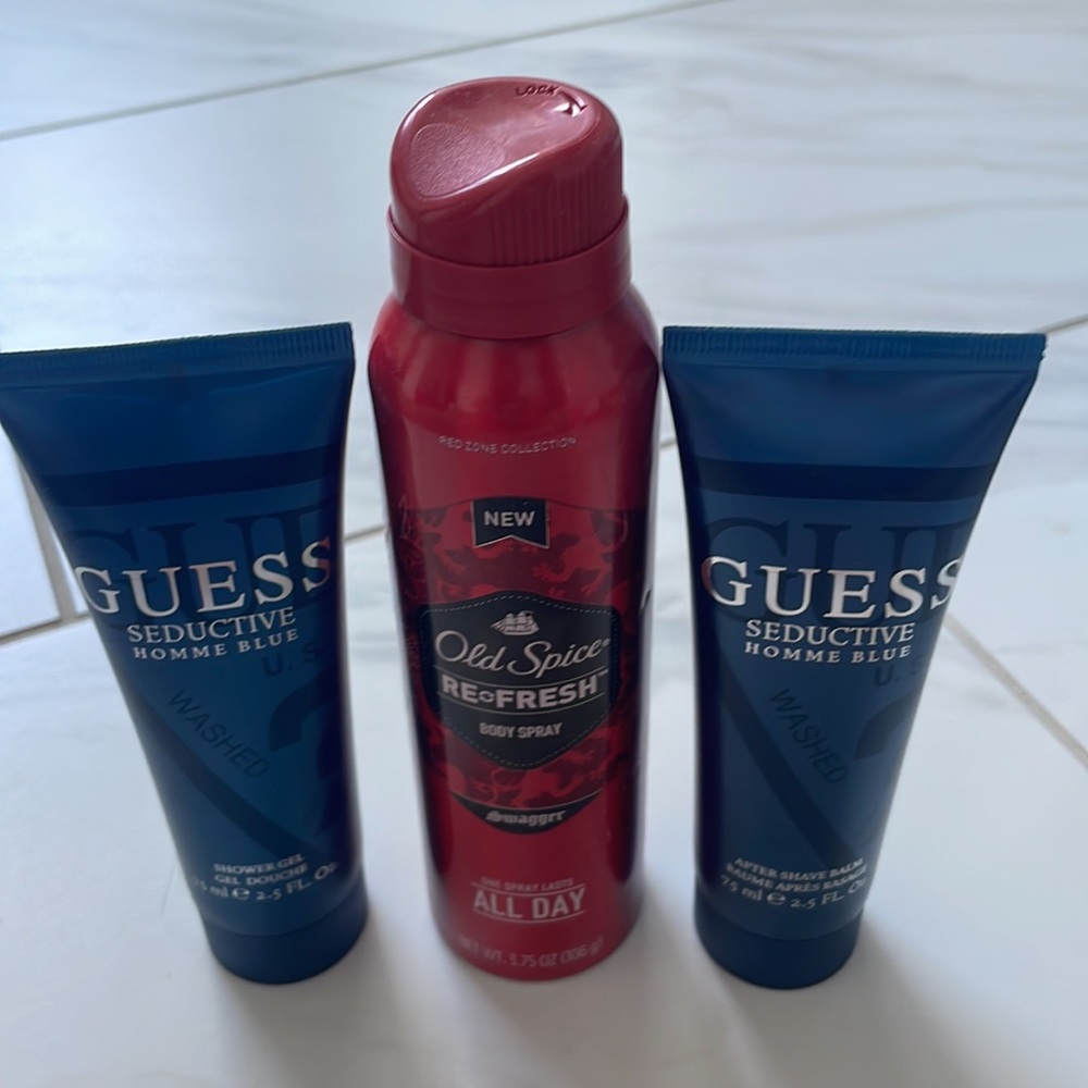 Body Spray & After Shave & Shower Gel